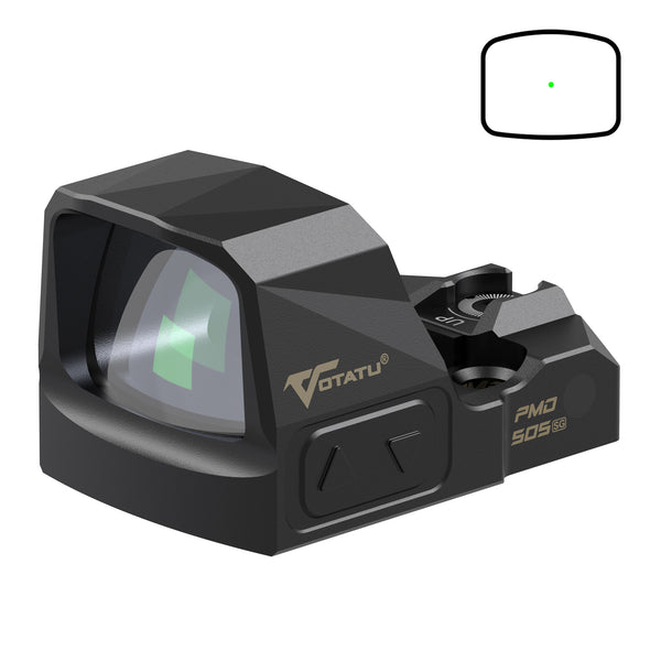 Votatu PMD505-SG 3MOA Micro Single Dot Sight Compatible with RMS/RMSc Slide Cout