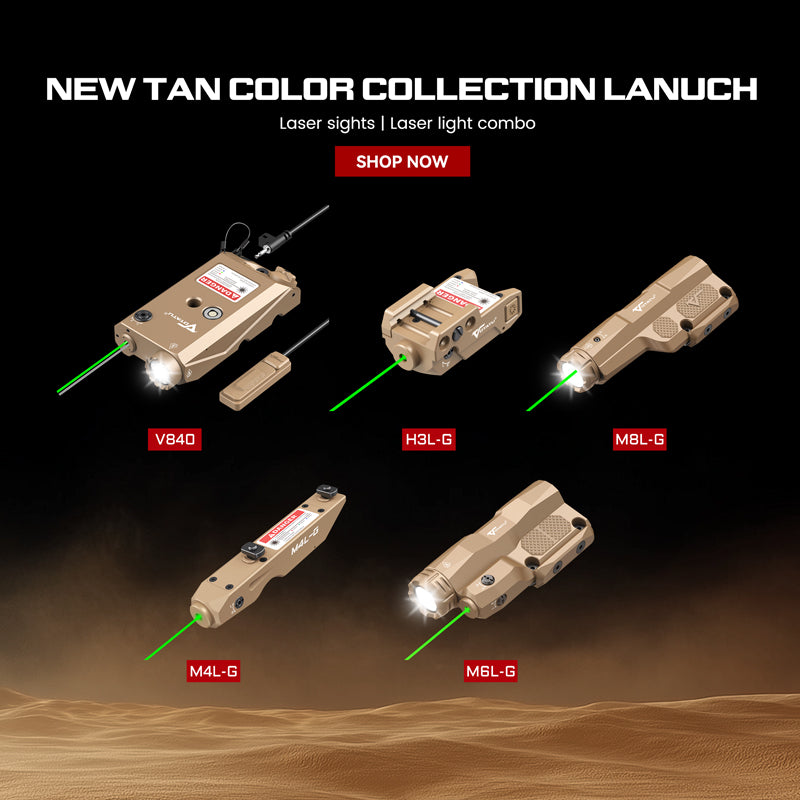 Tan Color Laser Light Sight